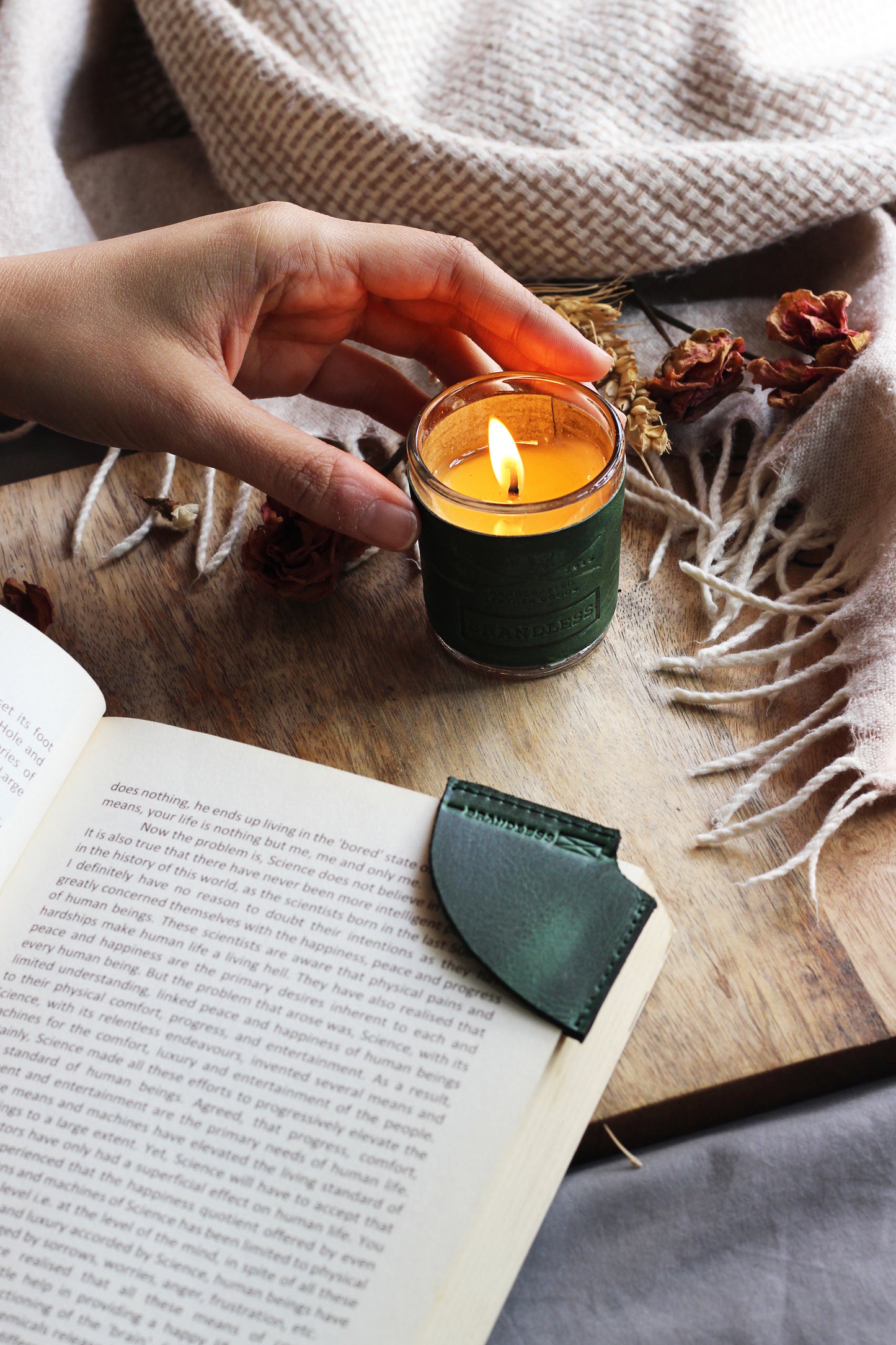 Dhara Soy Wax Candle (Small)