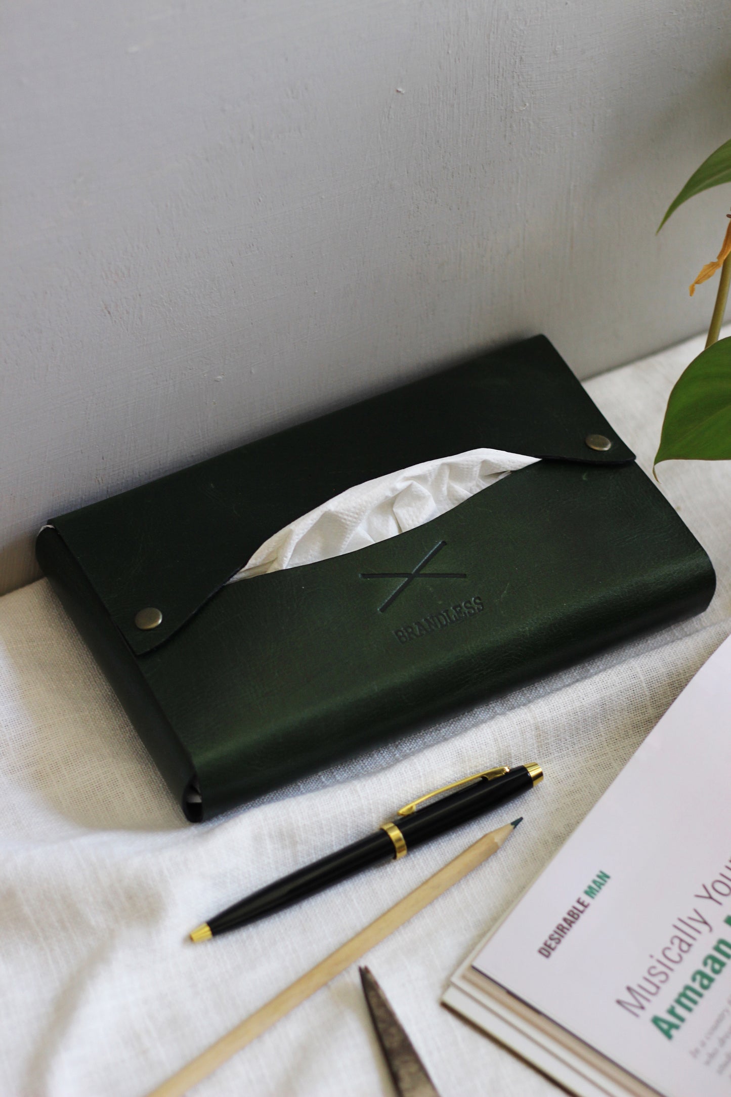 Tissue Sleeve- Dark Green