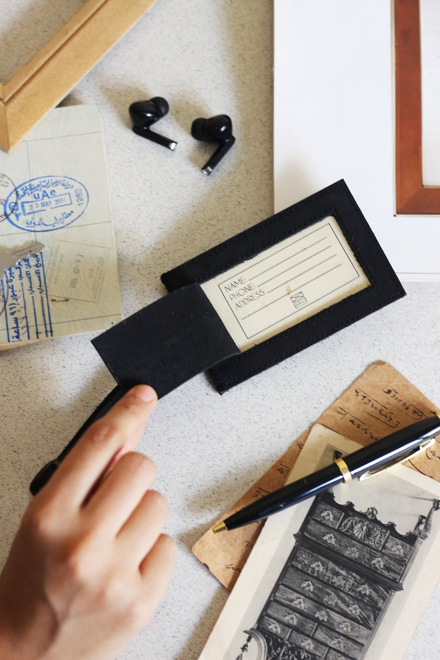 Luggage Tag - Black