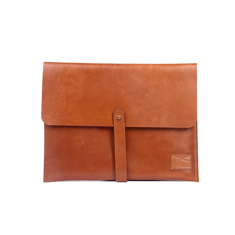 HANDCRAFTED LEATHER LAPTOP SLEEVE COVER 