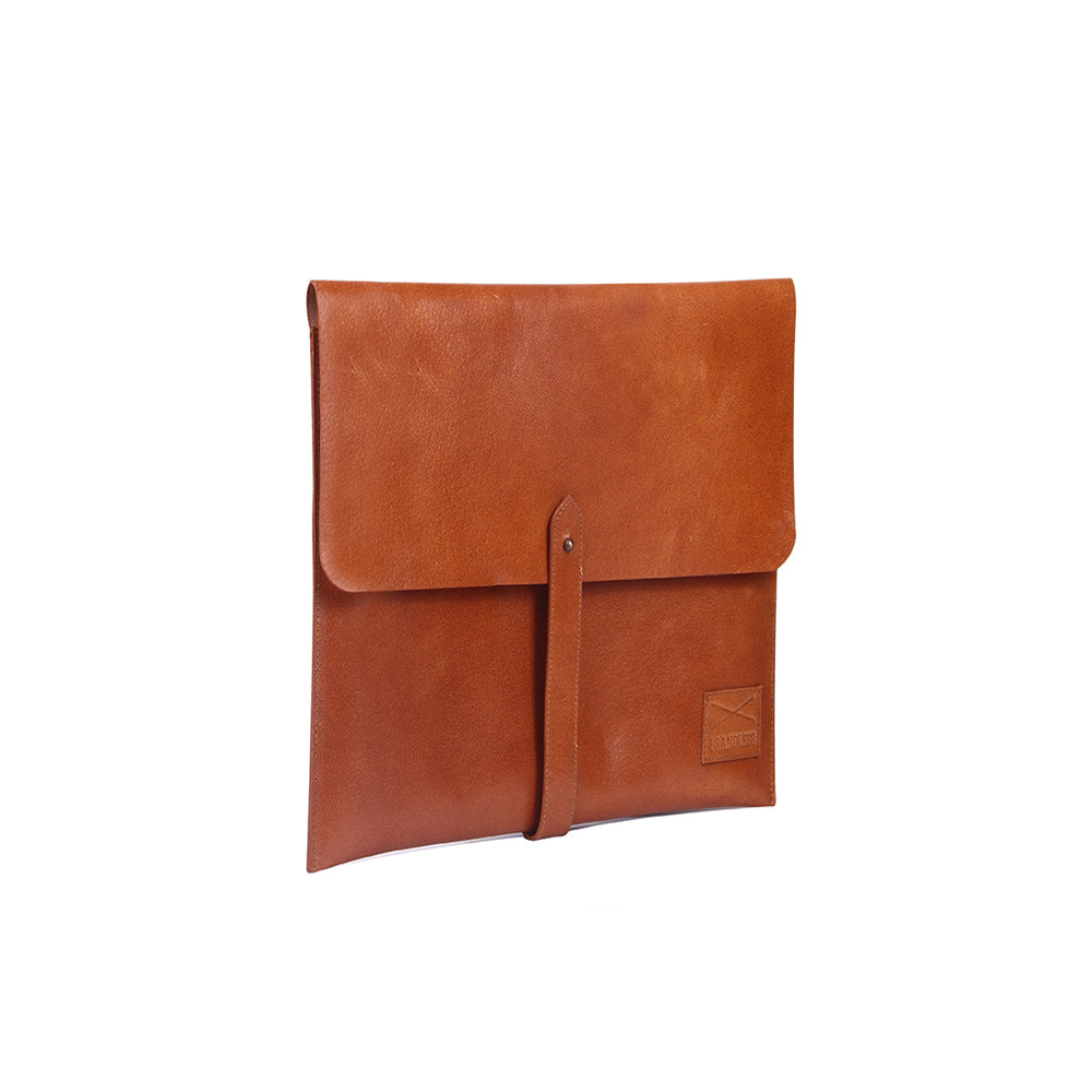 HANDCRAFTED LEATHER LAPTOP SLEEVE COVER 