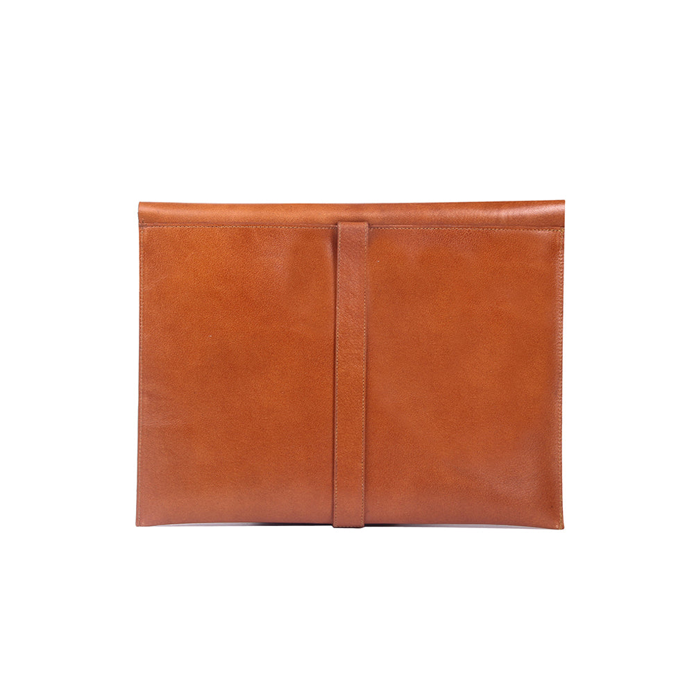 HANDCRAFTED LEATHER LAPTOP SLEEVE COVER 