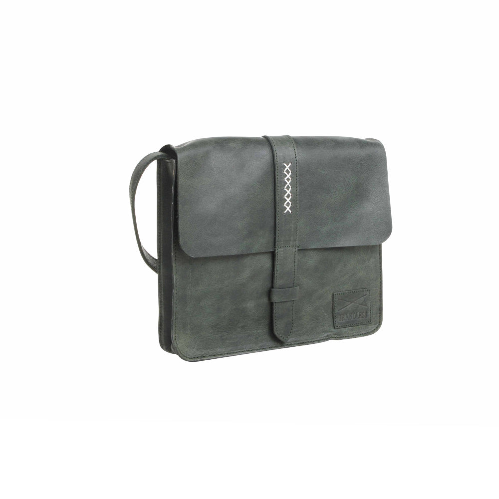 cross body messenger leather bag
