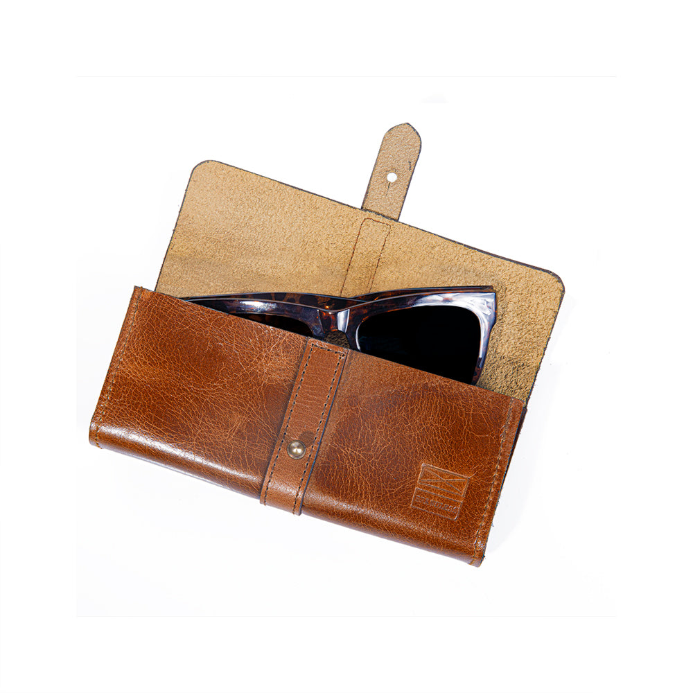 EYEWEAR CASE PEN CASE MULTI-PURPOSE CASE LEATHER HANDCRAFTED