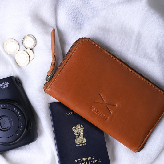 LADIES WALLET LEATHER HANDCRAFTED PURSE