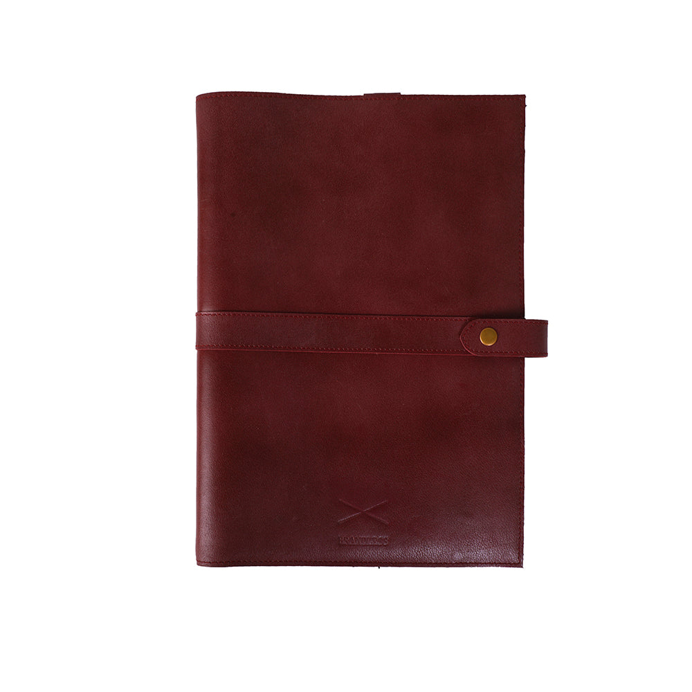RING BINDER FOLDER GENUINE LEATHER ORGANISER