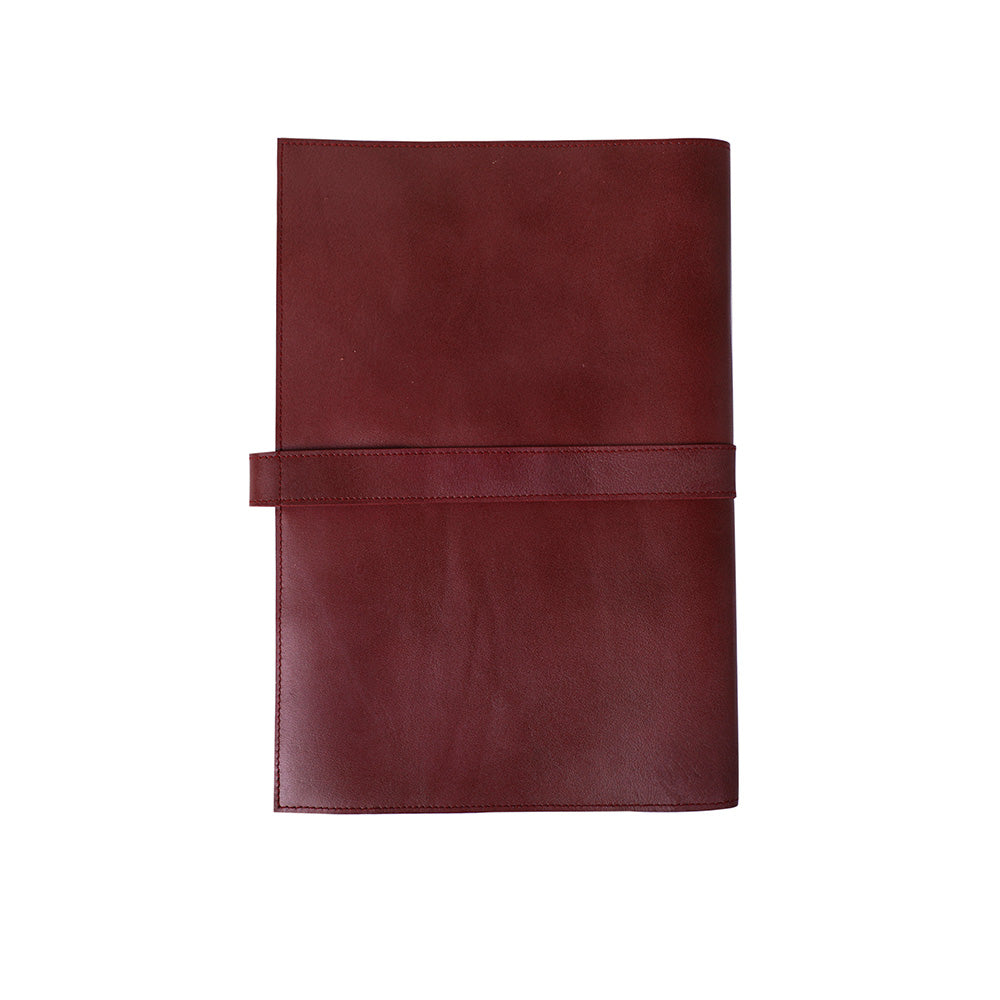 RING BINDER FOLDER GENUINE LEATHER ORGANISER