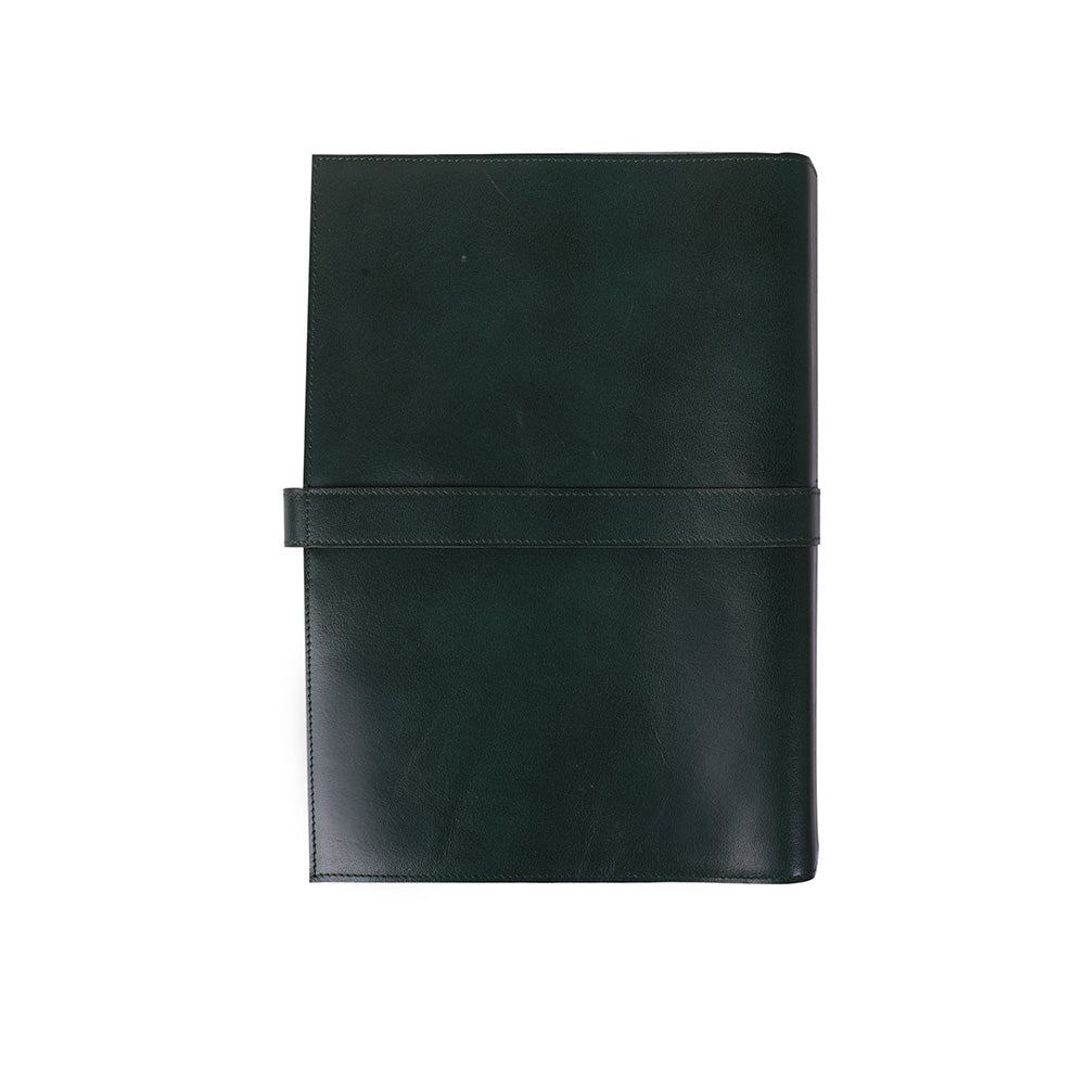RING BINDER FOLDER GENUINE LEATHER ORGANISER