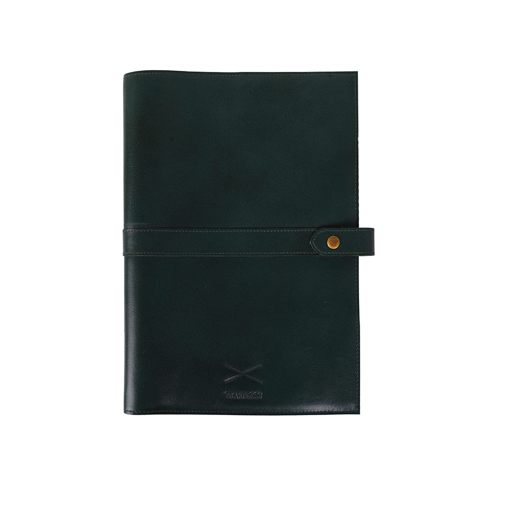 RING BINDER FOLDER GENUINE LEATHER ORGANISER