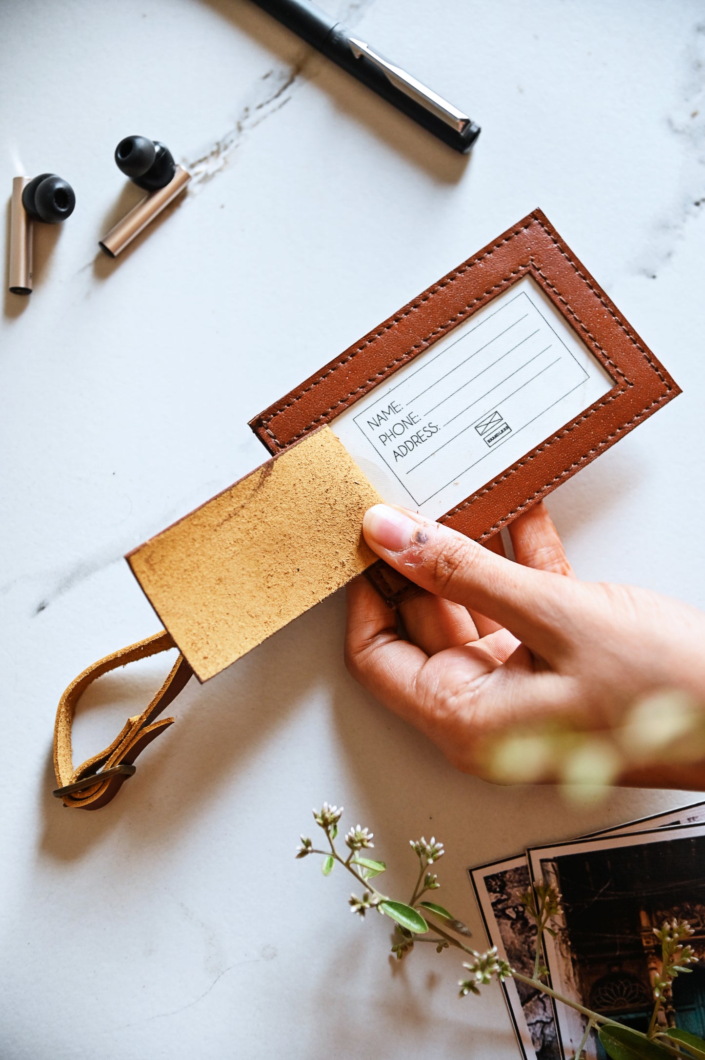 Luggage Tag - Black
