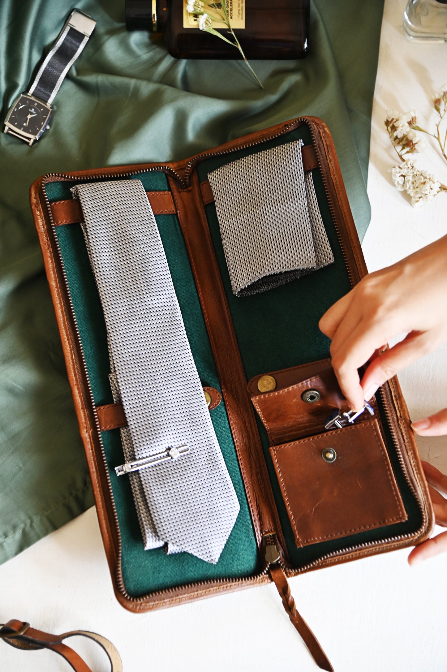 Tie Rack - Blue Brown