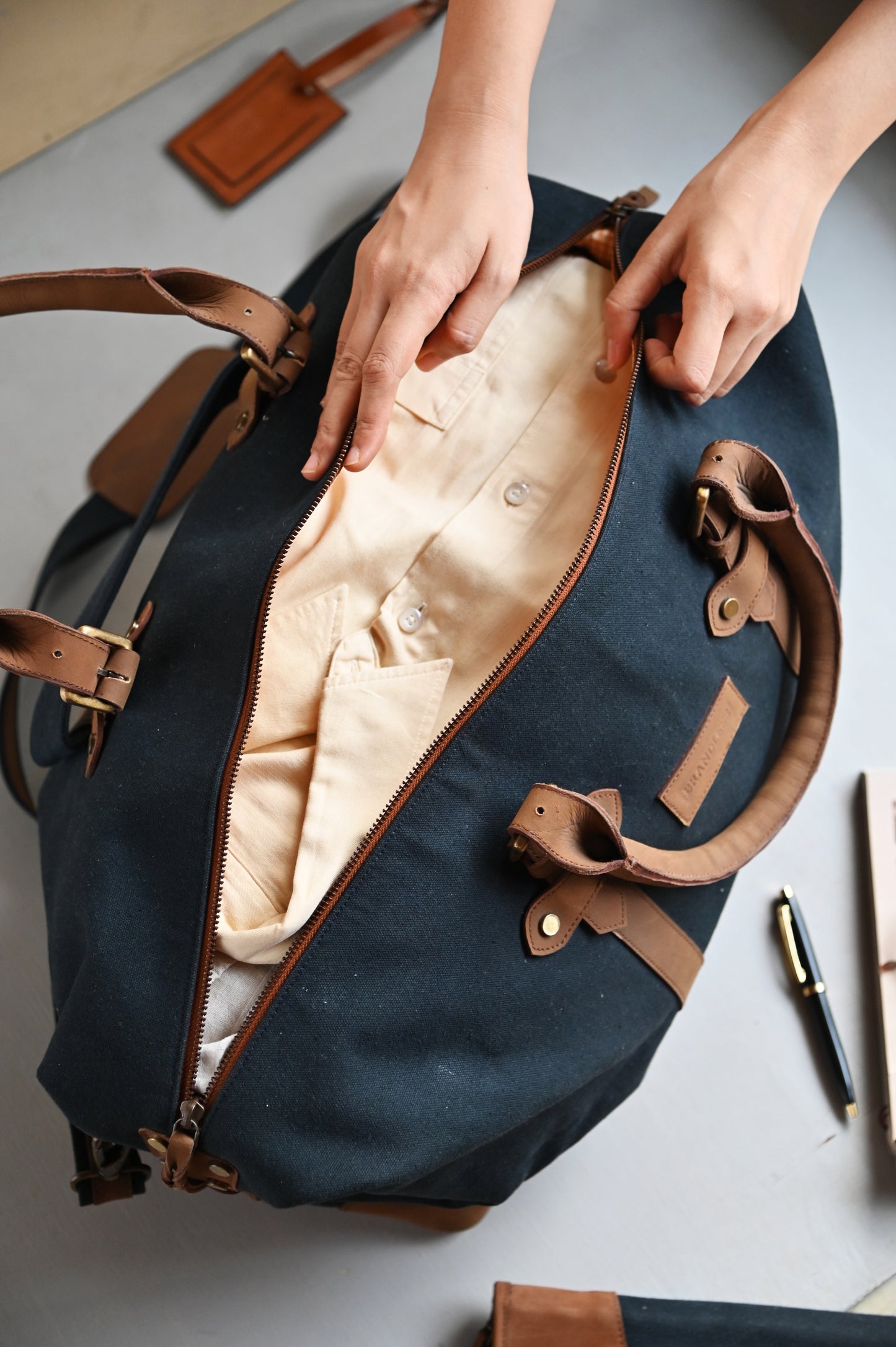 Weekender Duffel - Blue