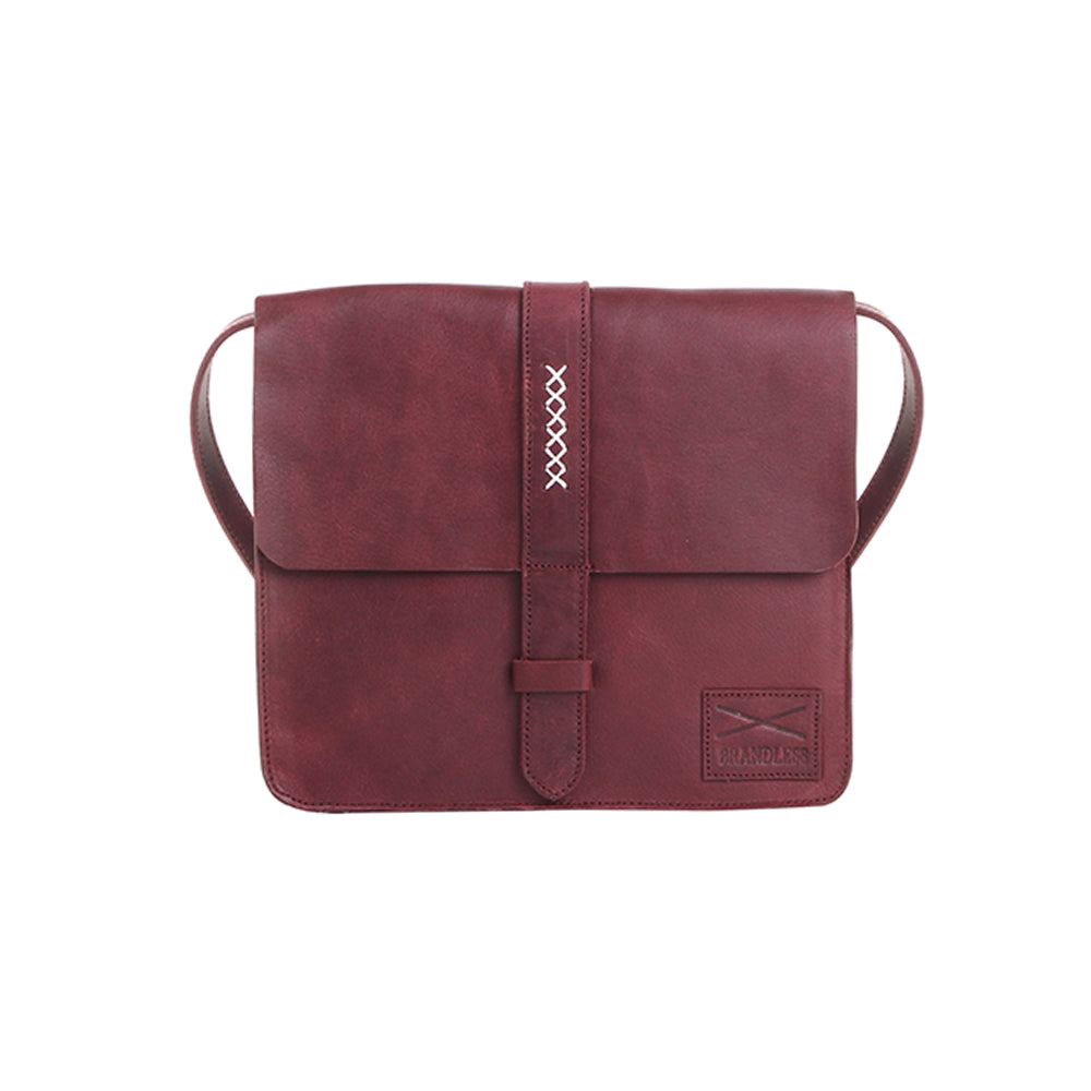 cross body messenger leather bag