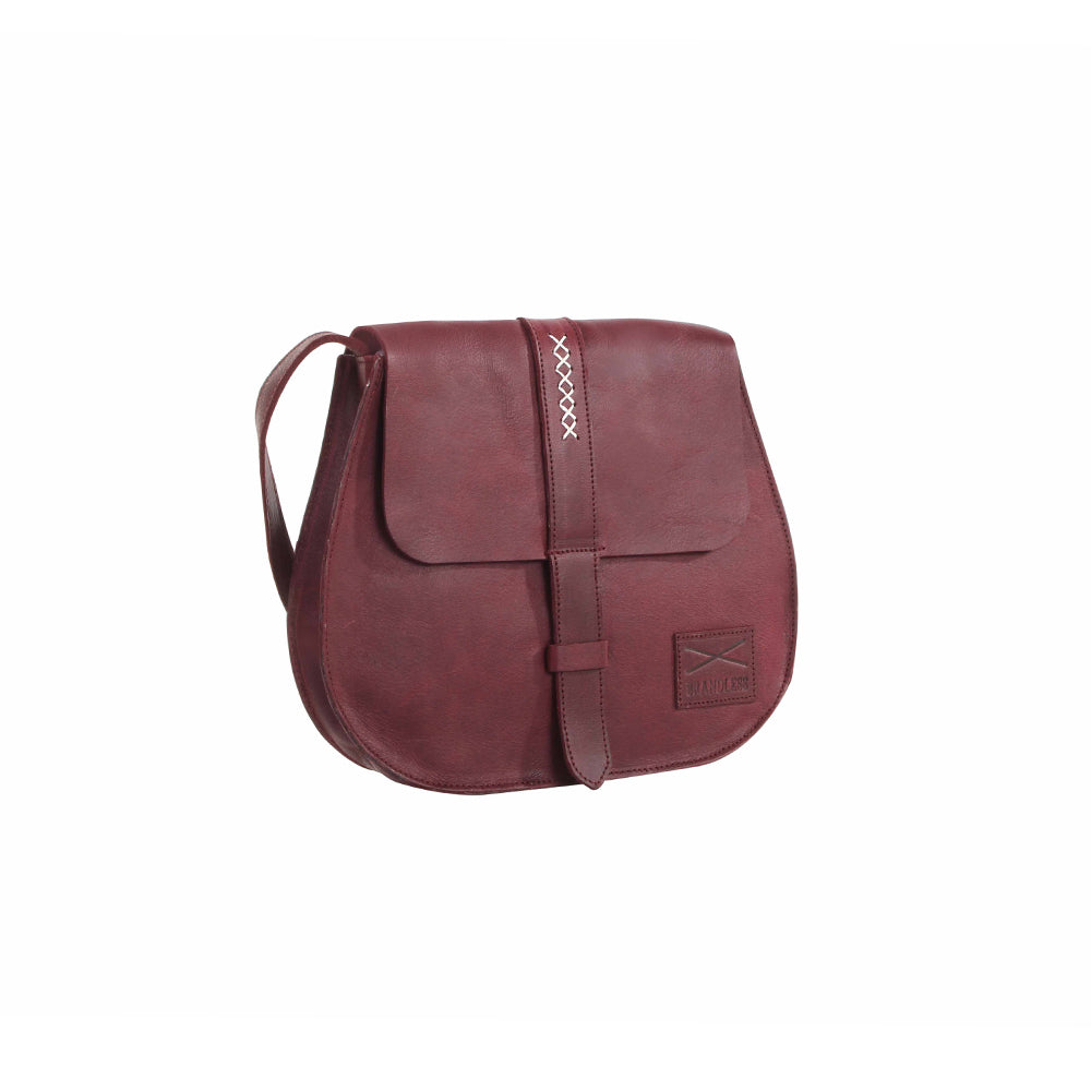 cross body messenger leather bag