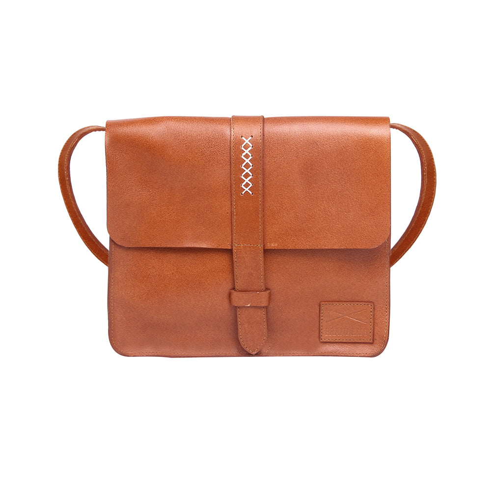 cross body messenger leather bag