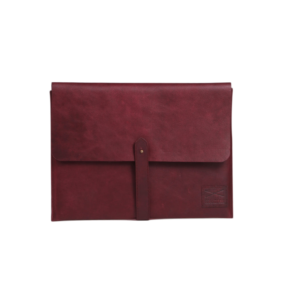 HANDCRAFTED LEATHER LAPTOP SLEEVE COVER 