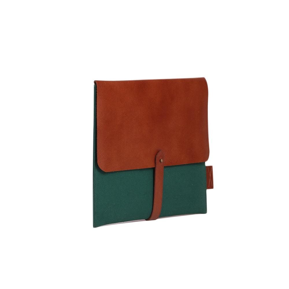 HANDCRAFTED LEATHER LAPTOP SLEEVE COVER 