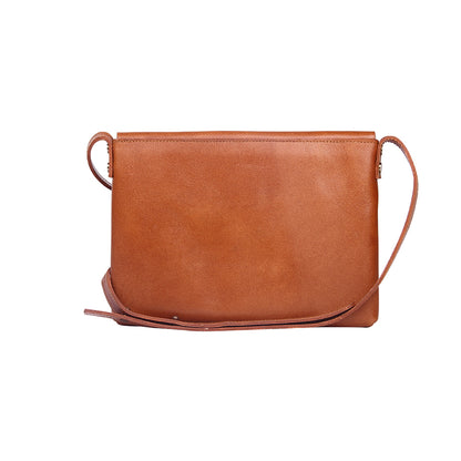 cross body messenger leather bag