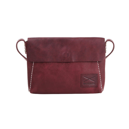 cross body messenger leather bag