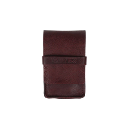 Leather Cigarette Case - Grey