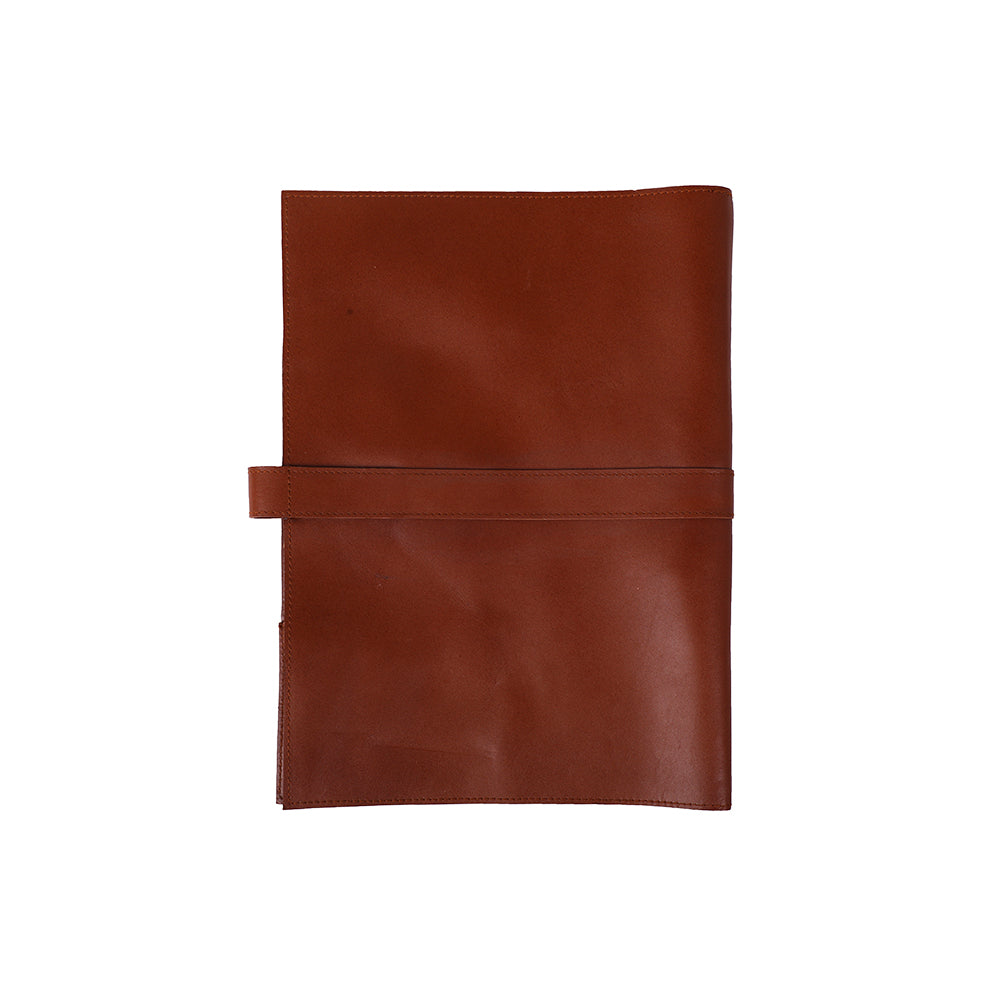 RING BINDER FOLDER GENUINE LEATHER ORGANISER 