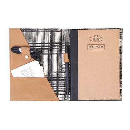LEATHER JOURNAL HANDCRAFTED STATIONERY ORGANISER NOTEBOOK