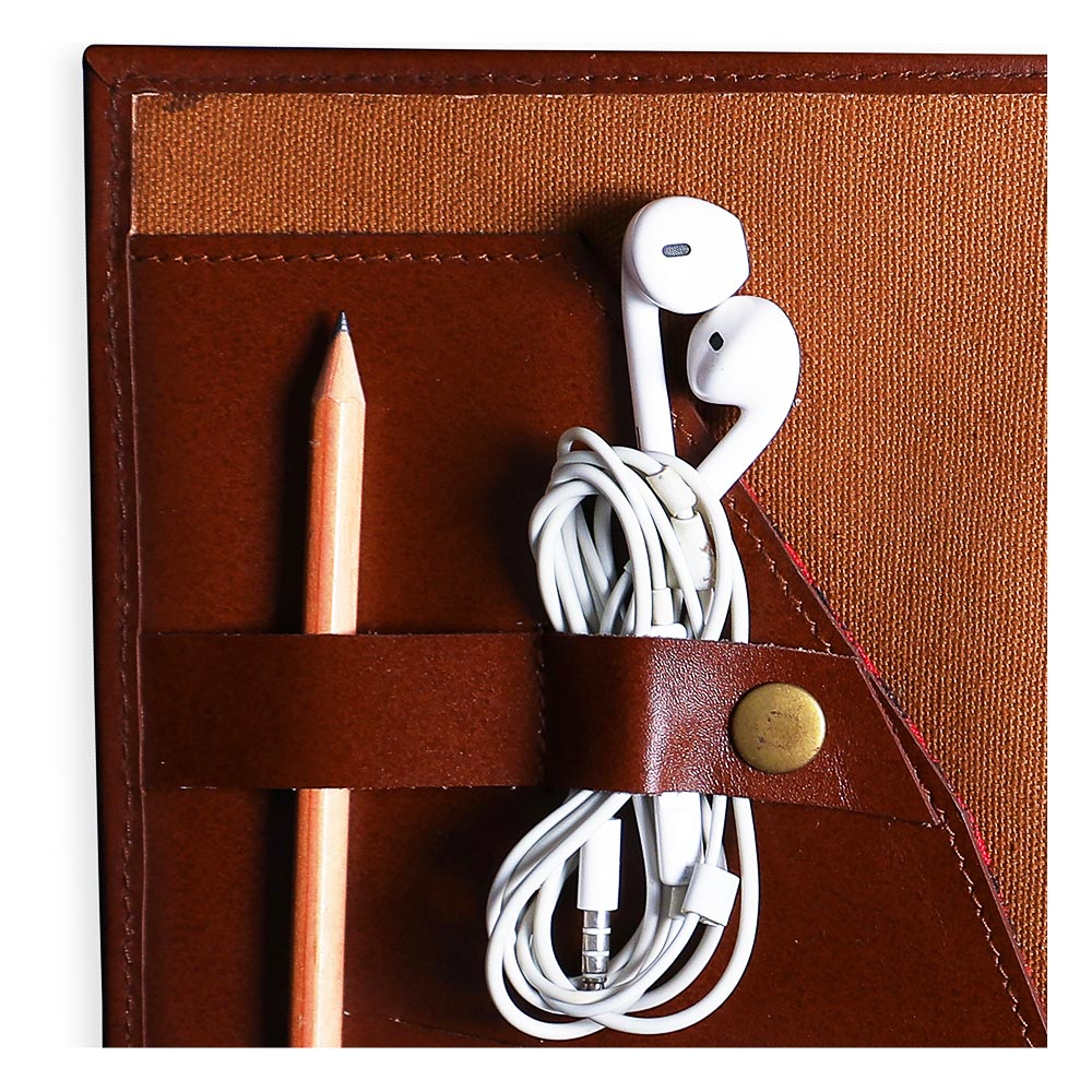 JOURNAL GENUINE LEATHER ORGANISER NOTEBOOK STAIONERY PERSONALISED GIFT