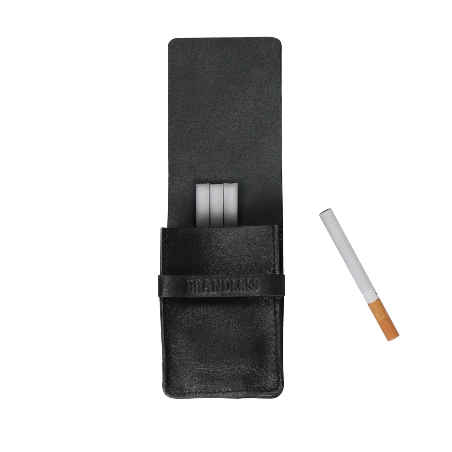 Leather Cigarette Case - Burgundy