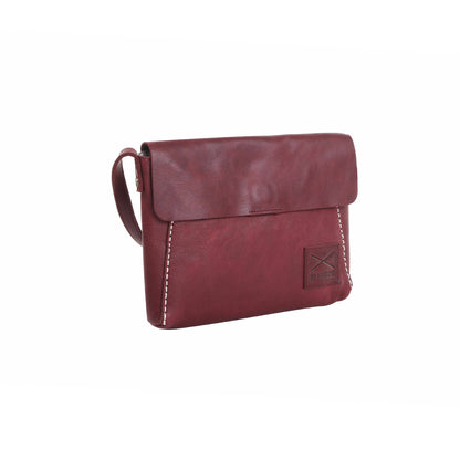 cross body messenger leather bag