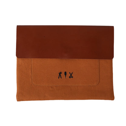 HANDCRAFTED LEATHER LAPTOP SLEEVE COVER