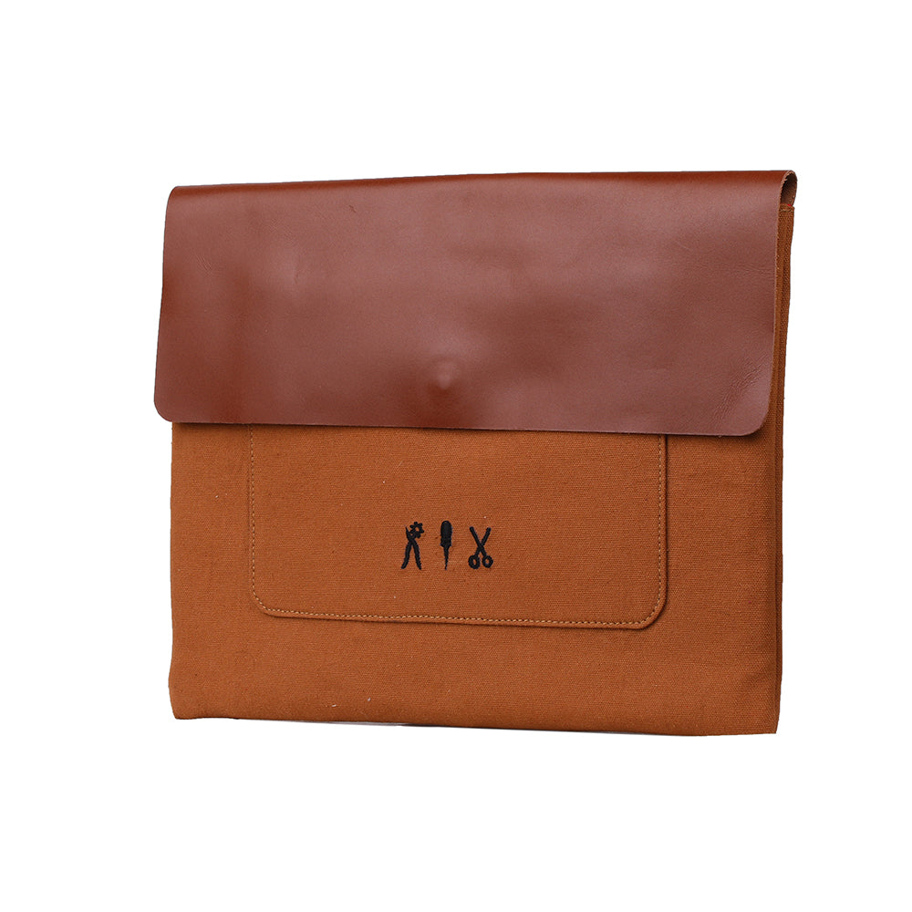 HANDCRAFTED LEATHER LAPTOP SLEEVE COVER