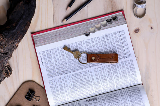 Leather Handcrafted Key Chain