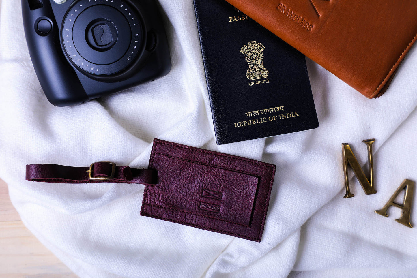 Luggage Tag - Brown