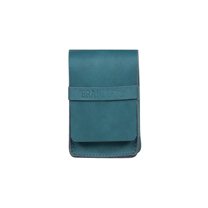 Leather Cigarette Case - Grey
