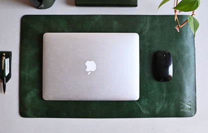 Leather Desk Mat- Tan
