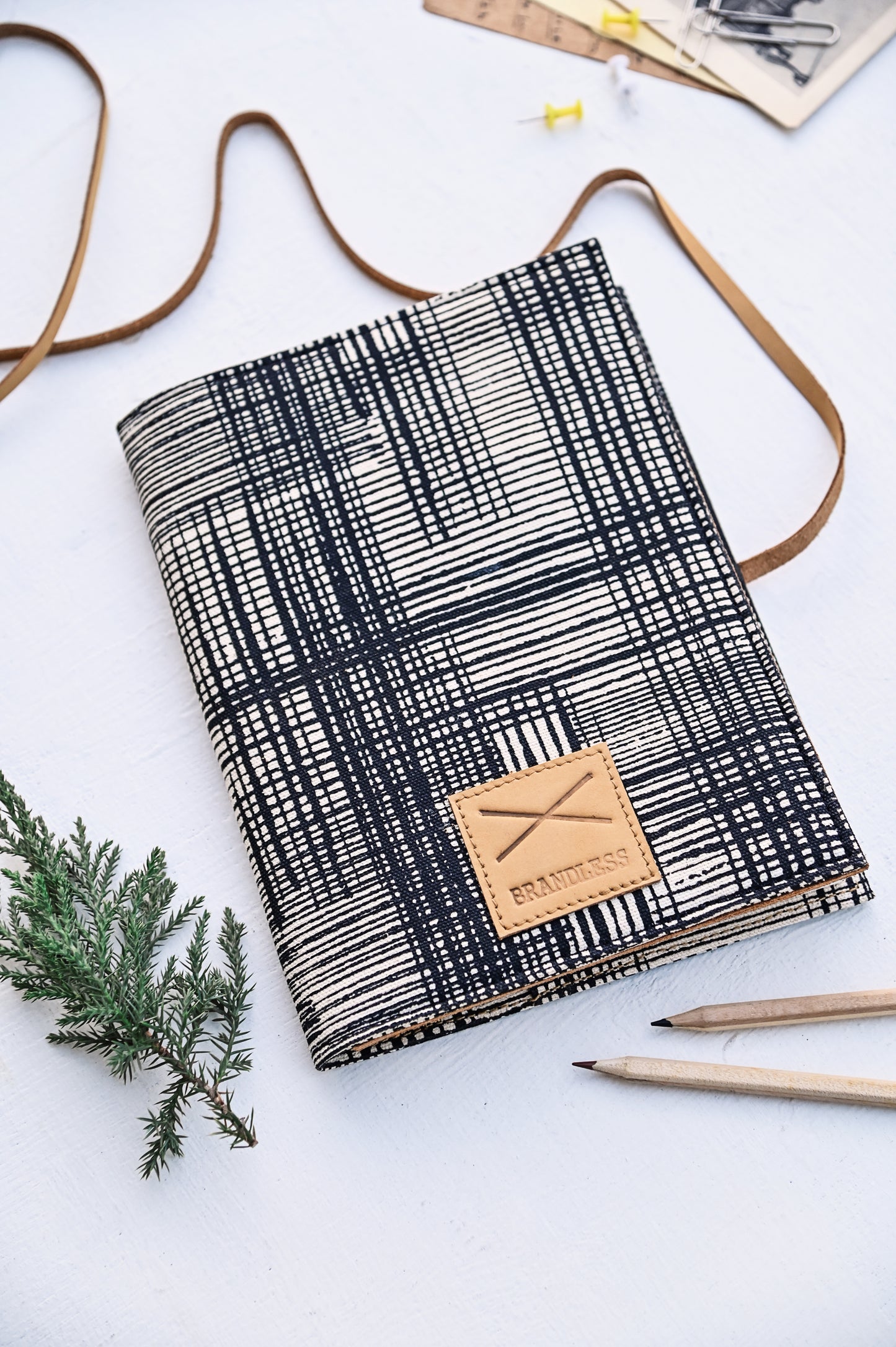 Daybook Journal - Kora Canvas & Leather