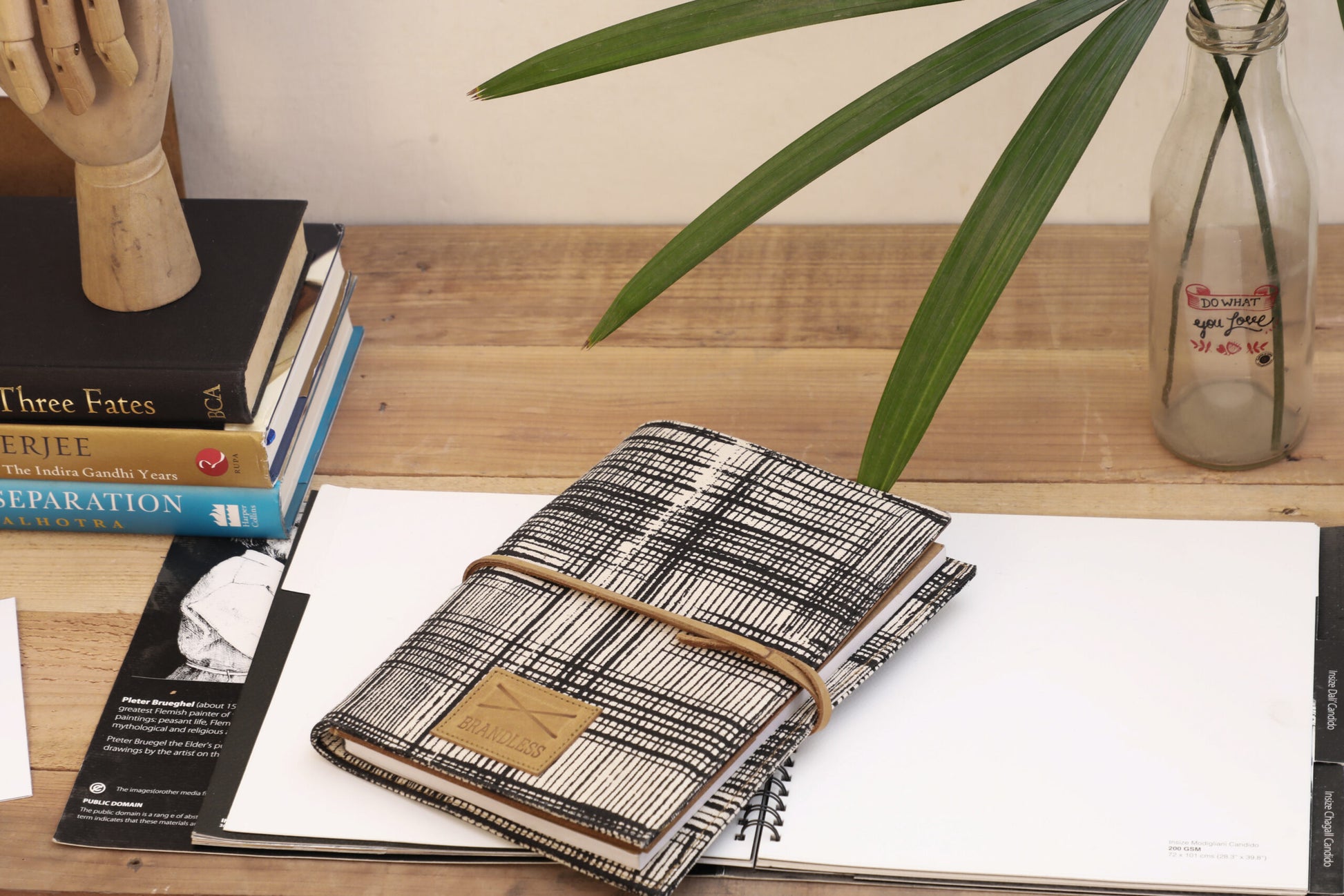 LEATHER JOURNAL HANDCRAFTED STATIONERY ORGANISER NOTEBOOK