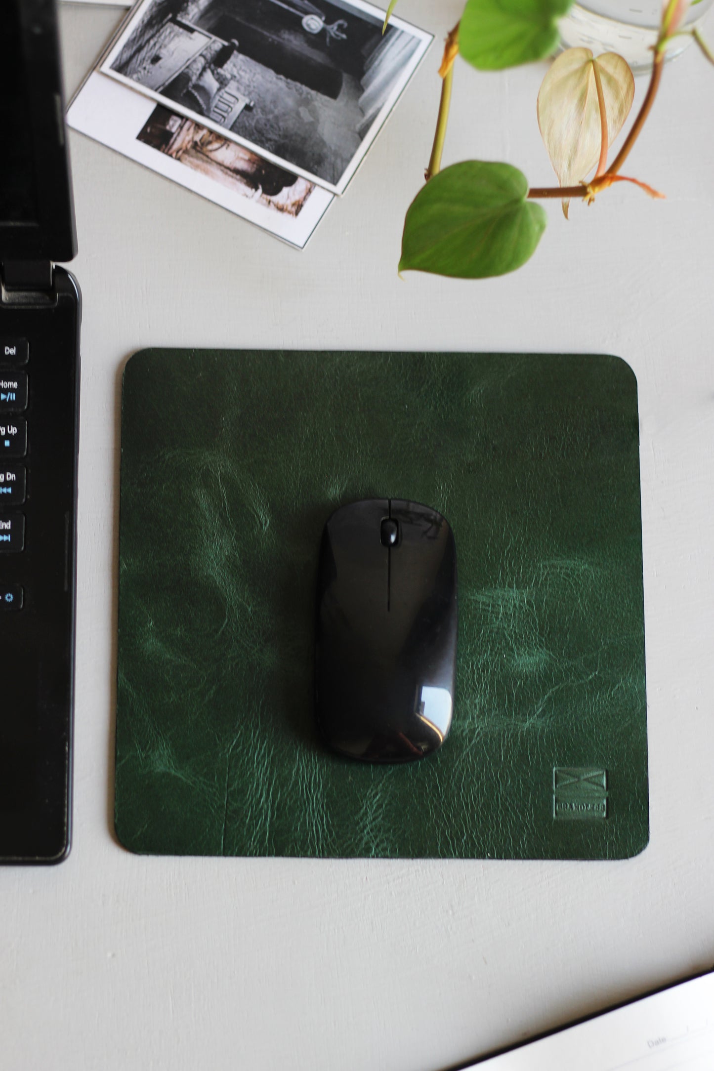 Mouse Mat- Dark Green