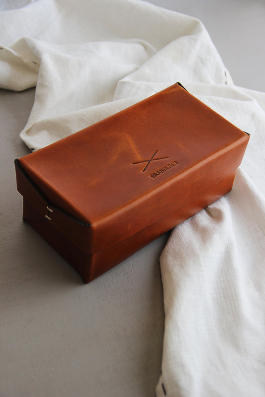 Leather Utility Box Multipurpose Jewellery Box Handcrafted First Aid Box Vanity Box Free Shipping Pan India Leather