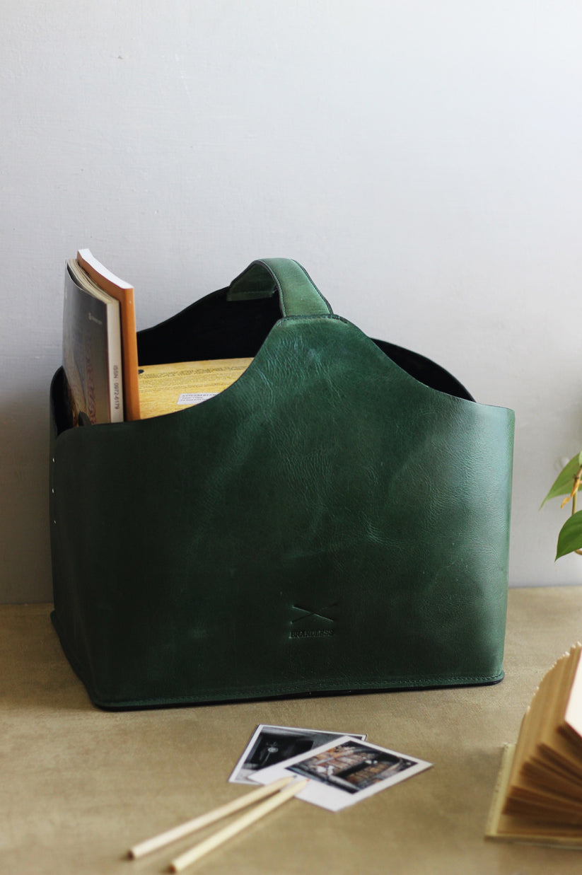 Magazine Holder Dark Green Brandless