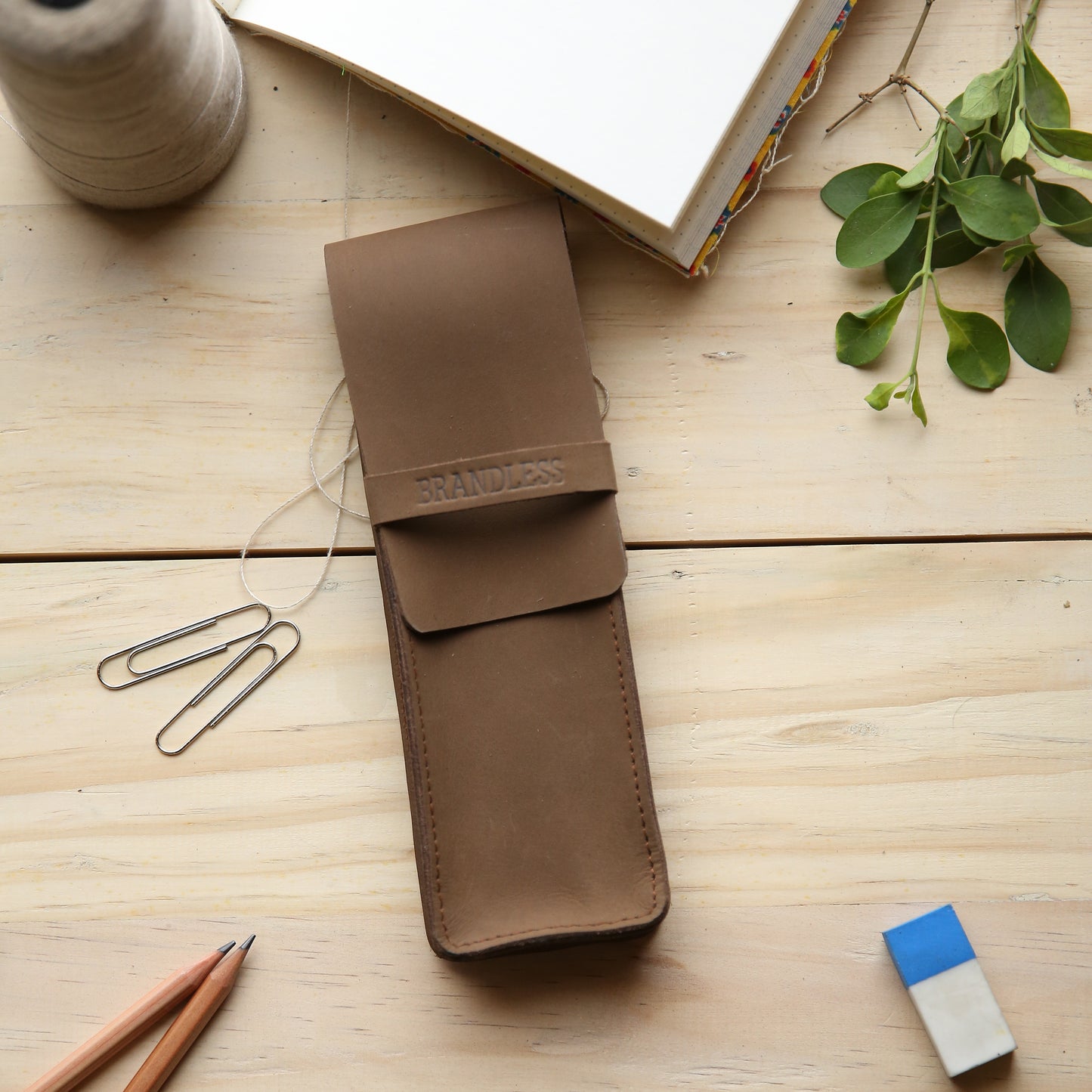 Pencil Case - Brown