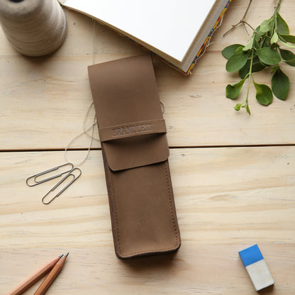 Pencil Case - Brown