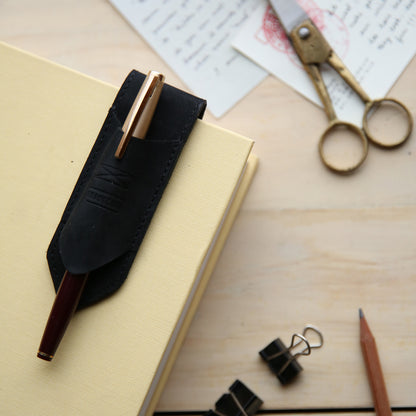 Pen Holder Bookmark - Brown