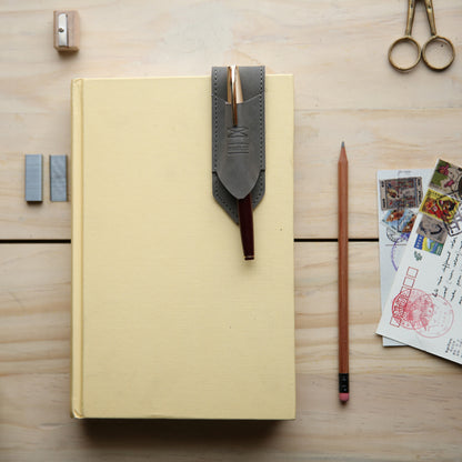 Pen Holder Bookmark - Brown