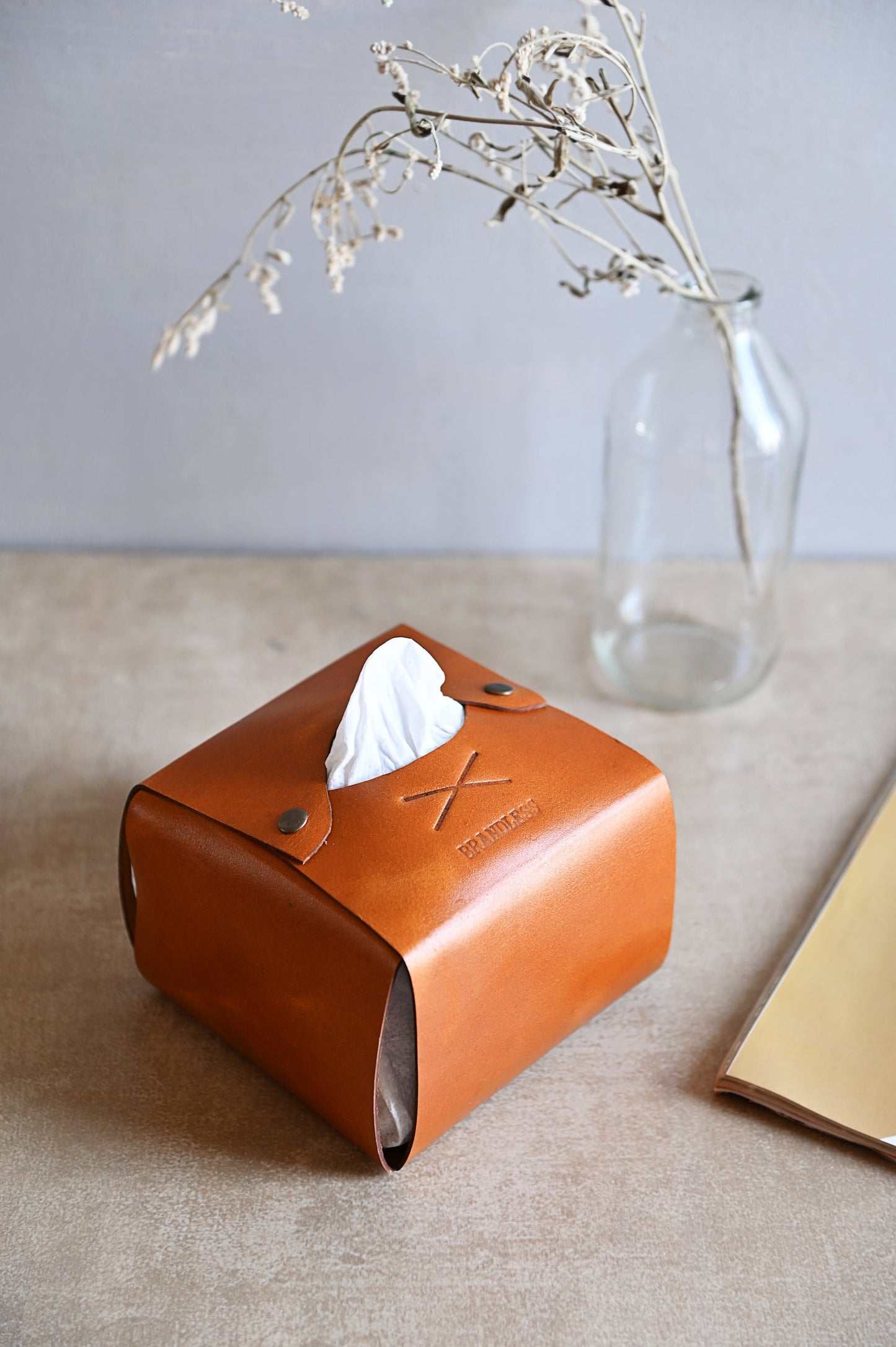 Tissue Case- Tan