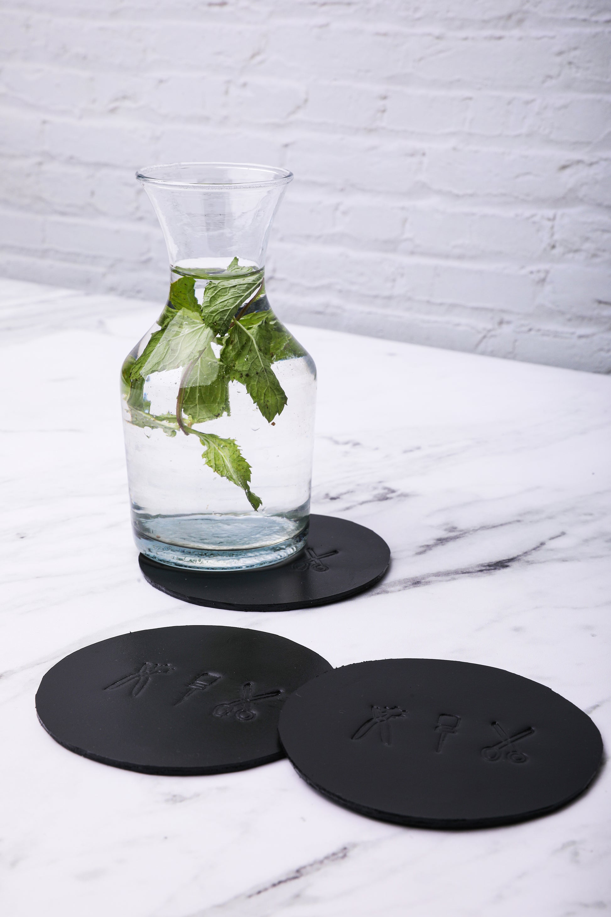 Home Accessories- Leather Coasters