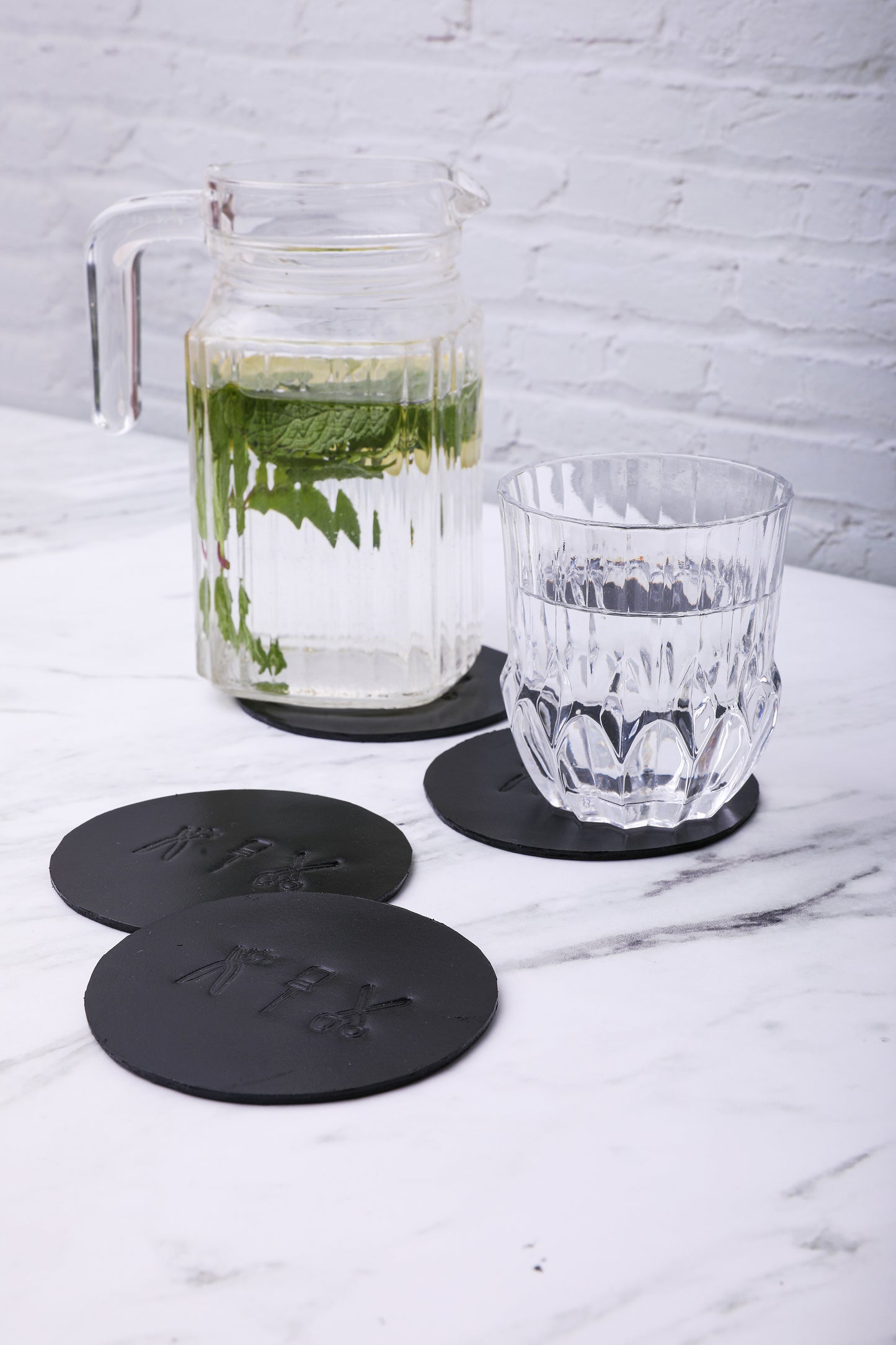 Home Accessories- Leather Coasters