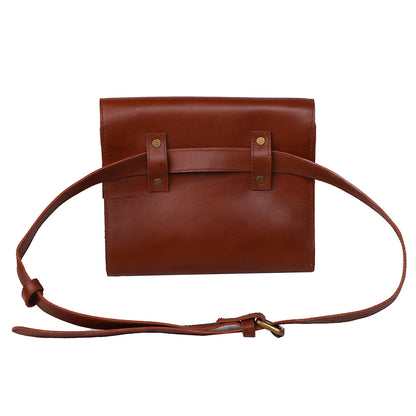 leather fanny bag belt bag handcrafted