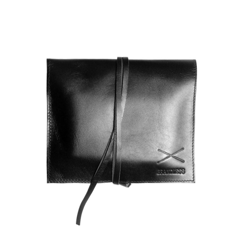 Leather Gadget Wrap - Blue