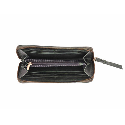 LADIES WALLET LEATHER HANDCRAFTED PURSE